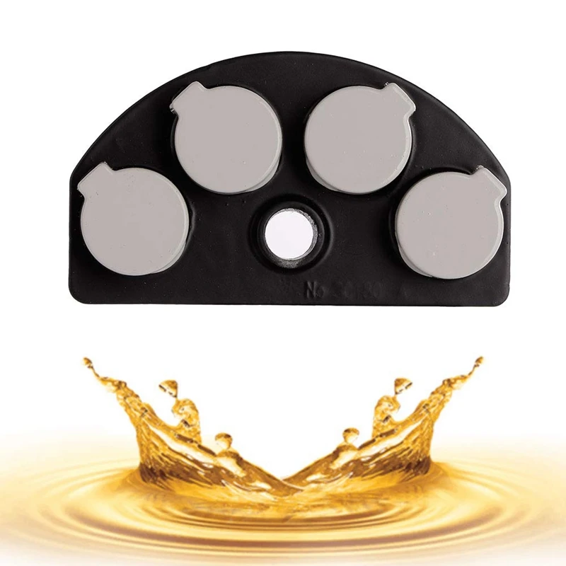 Watch Repairing Accessory, Metal Material Watch Oiler Dish Anti-Dust Easy To Clean For Storing Watch Oil With Cover