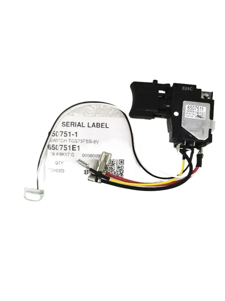 Makita TD152D DTD152 DTD152Z DTD152RME DTD152RFE 6507511 Коммутатор