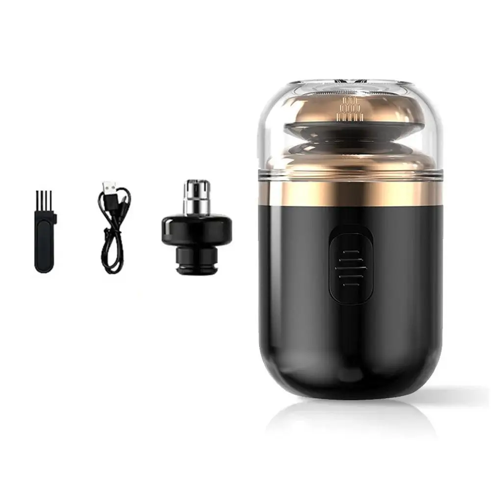 Мини-дорожная электрическая бритва компактная USB-капсула дорожная ультра
