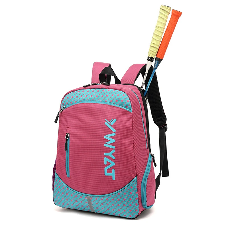 YWYAT Children Badminton Bag Multifunctional Youth Kids Sports Bags with Shoe Compartment Badminton Backpack