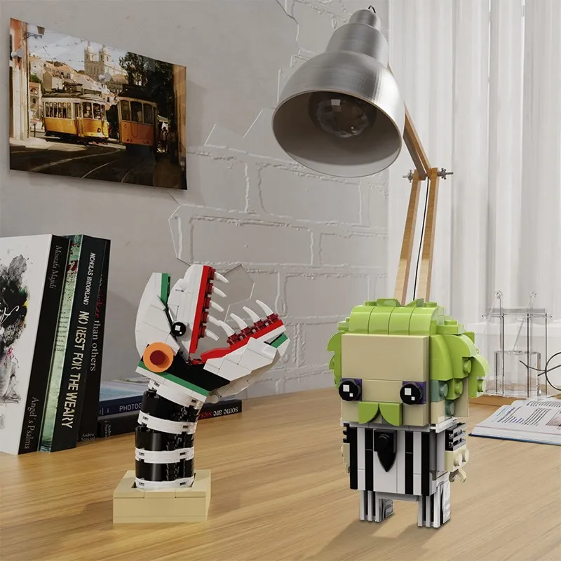 

Buildmoc Movie Beetlejuice Brickheadz Figures for 71349 339PCS MOC Set Building Blocks Kits Toys for Children Kids Gifts Toy