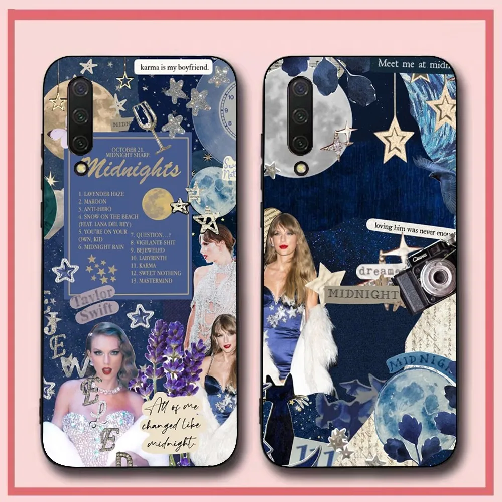 

T-Taylors-Swifts M-Midnights Phone Case For Xiaomi Mi 5X 8 9 10 11 12 lite pro 10T PocoX3pro PocoM3 Note 10 pro lite