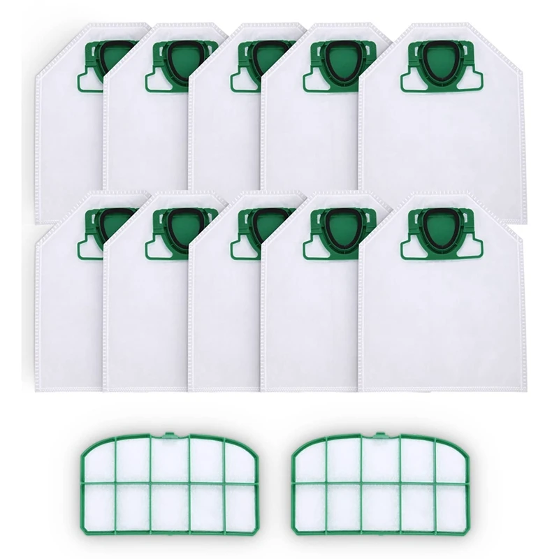 

AD-Replacement Parts Dust Bag Compatible For Vorwerk Kobold VK200 FP200 Vacuum Cleaner Accessories Vacuum Bag