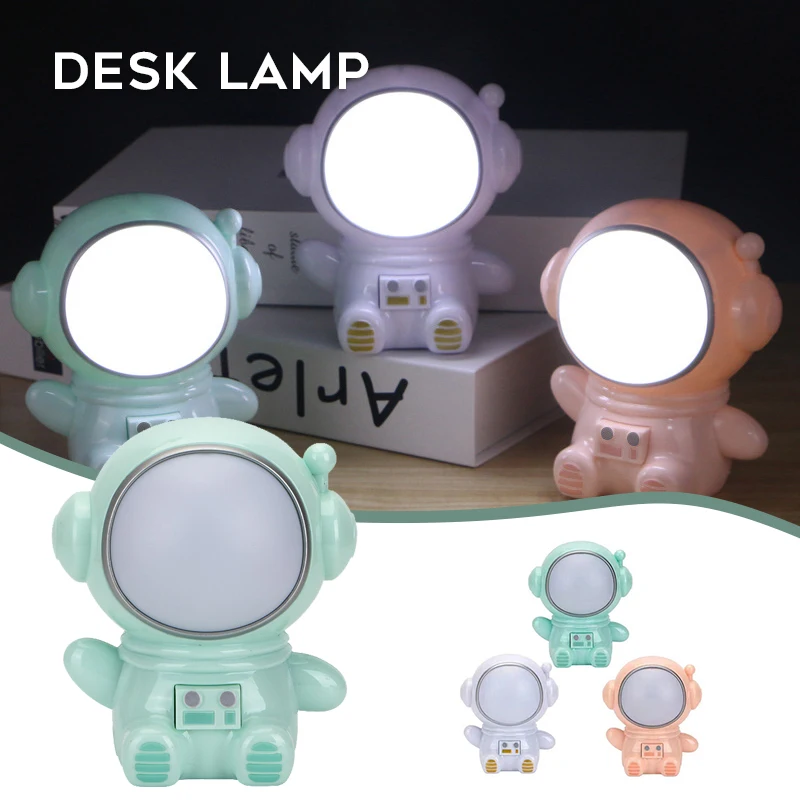 

Astronaut Night Light Led Colorful Color Changing Bedside Decoration Night Light Creatives Student Dormitory Table Lamp