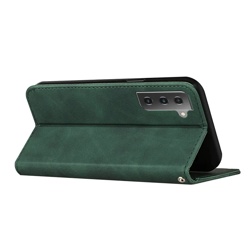 Magnetic Leather Case na For Samsung Galaxy S23+ S21 FE S22 Ultra S23 Plus S23Plus 5G Funda Skin Feel Wallet Cover S Pattern Bag