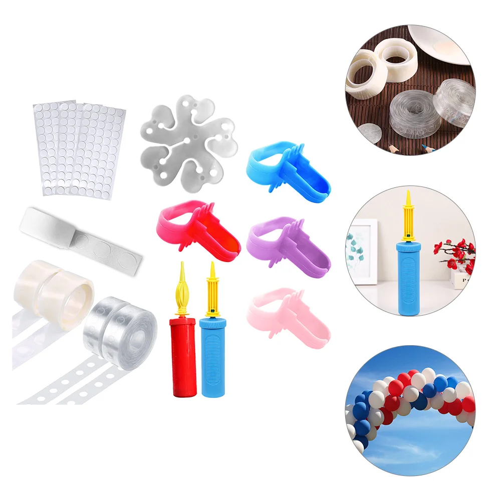 

Balloon Kit Garland Strips Arch Tools Stuffer Strip Decorating Column Diy Stand Pumptie Stickers Point Glue Tape Tool Tying