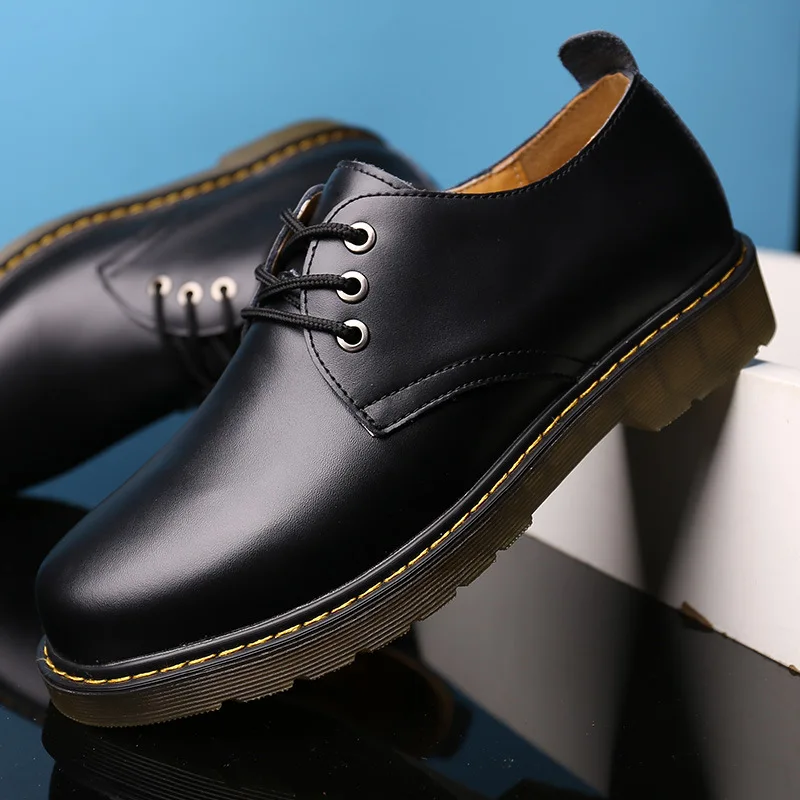 

2022 Autumn and Winter New Men's Shoes Big Toe Shoes Cover Feet Men's Leather Shoes Casual Shoes All-match Trendy Shoes