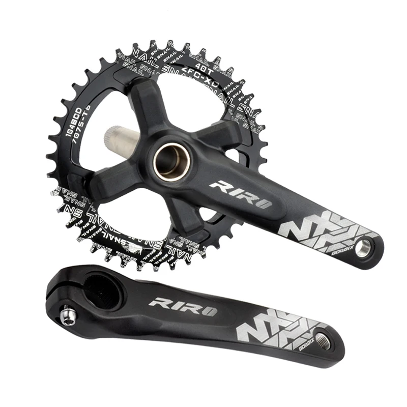 GOLDIX RIRO 104BCD велосипедный Кривошип 170 мм 175 Hollowtech 32/34/36/38/40T MTB 68/73 Нижний Кронштейн