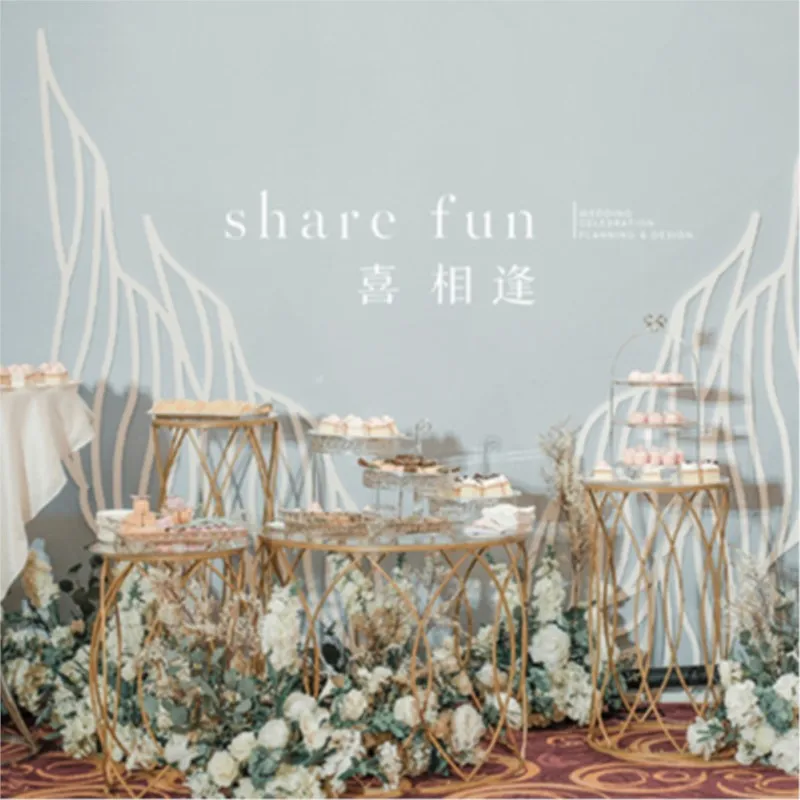 

Свадебные держатели для цветов подставка для десерта, для праздничного стола