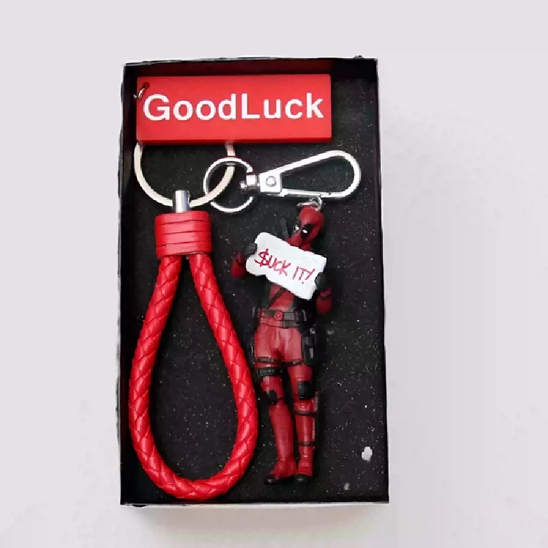 Новинка 2024 кукла с персонажем Дэдпула креативный Брелок подвеской в сумку