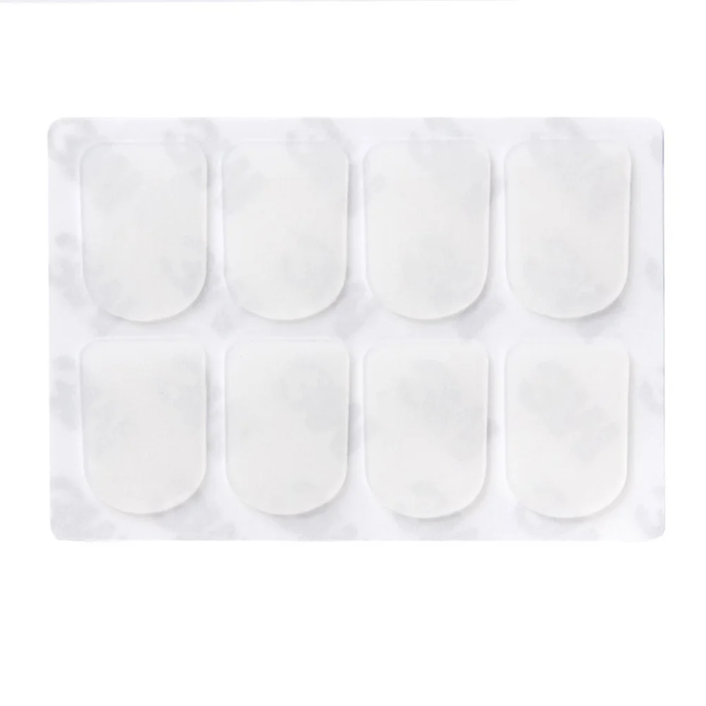

8pcs Sticker 0.8mm Transparent Round Sticker Patches Pad Tape for Sax