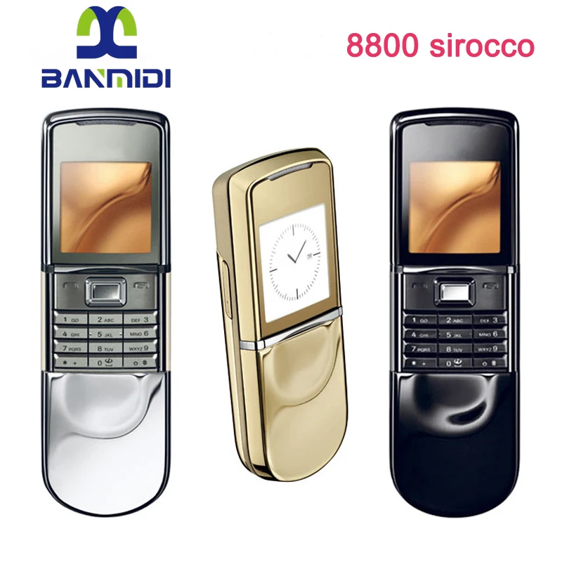Оригинальный 8800 Sirocco 8800d 8800SE GSM трехдиапазонный мобильный телефон камера Bluetooth
