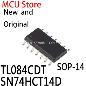 10PCS New and Original 74HCT14D SOP-14 74HCT14 SOP14 SN74HCT14DR TL084 084C TL084CDR TL084C IC TL084CDT SN74HCT14D