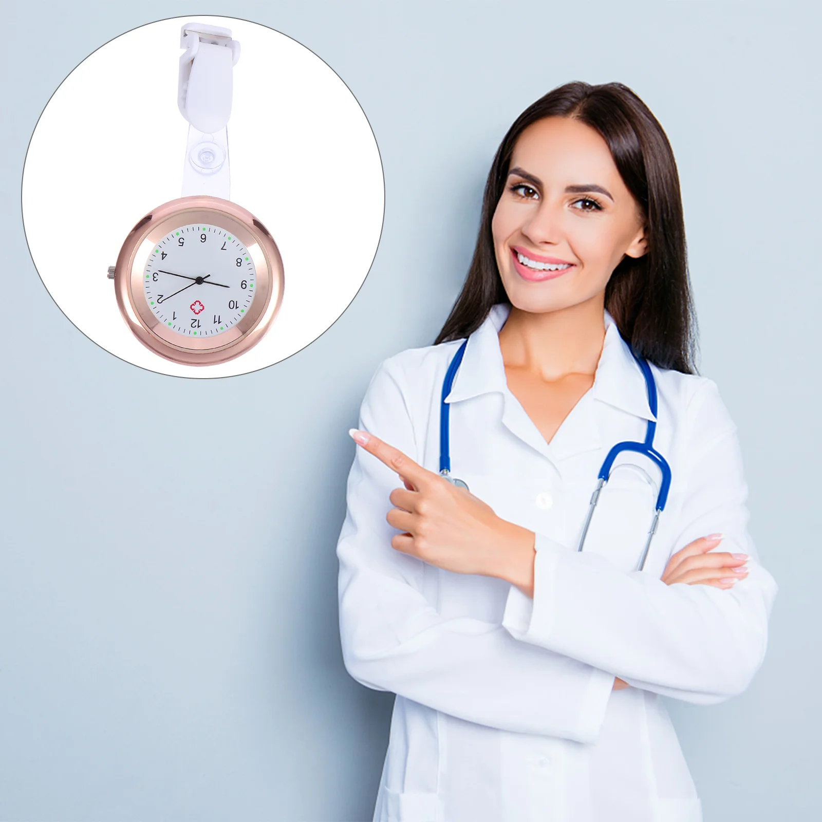 

Watch Nurse Watchesnursesnursing Fob Clip Pocketbadge Lapelaccessories Hangingdigital Stethoscope Secondhand Chain Brooch Wnurse