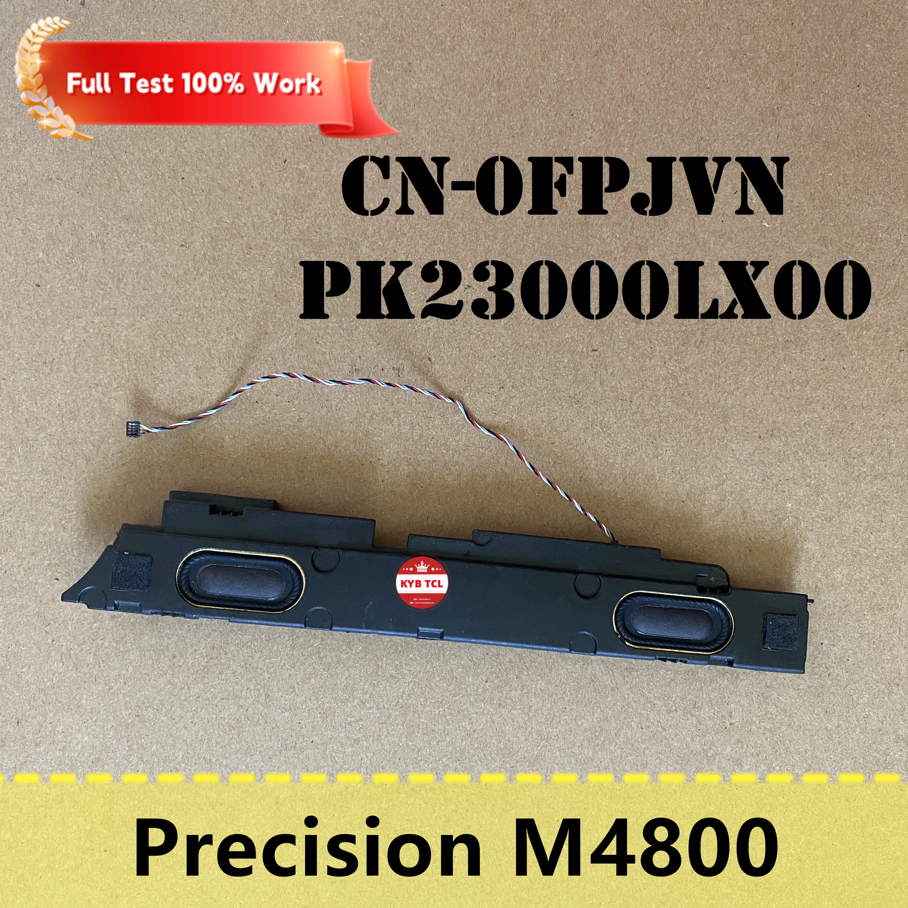 

For DELL Precision M4800 Notebook Left Right Speaker Laptop 0FPJVN CN-0FPJVN PK23000LX00 FPJVN