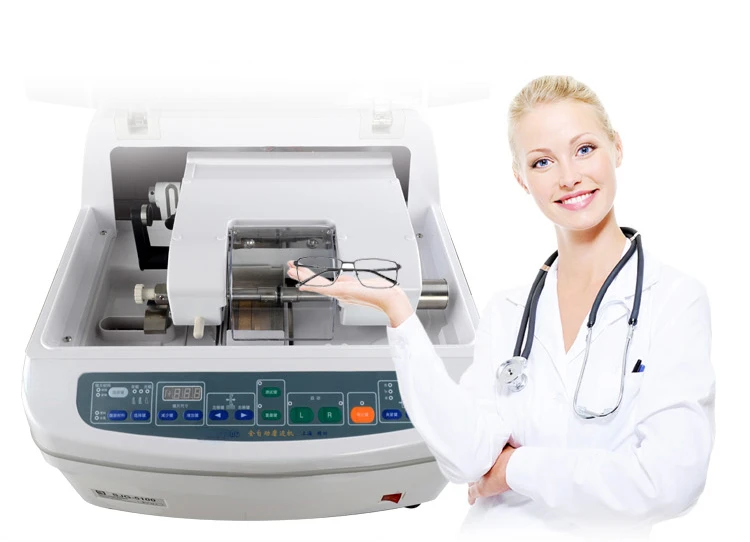 110 В/220 В SJG-5100 оборудование для обработки очков автоматическая машина окантовки