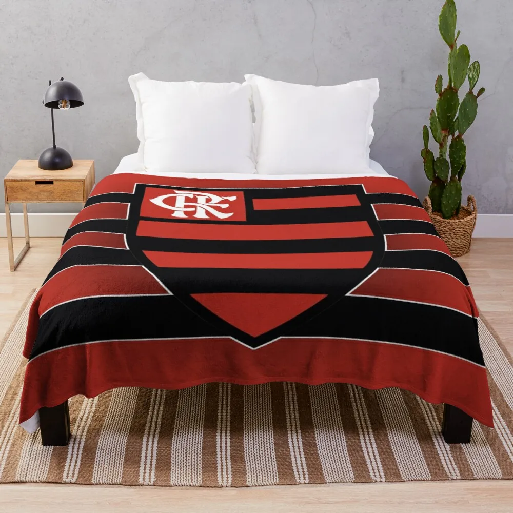 

Flamengo Throw Blanket Retro Blankets Luxury Designer Blanket Comfort Recieving Blankets