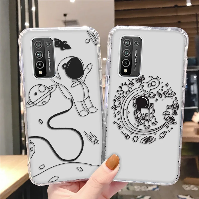 

For Huawei P40 Lite Smart Pro Case TPU Soft Case Funda Honor 8A 9C 9X 30S Case Mate 20 Lite Y9 Prime Y6 Y7 Pro Y8P Y7P Covers