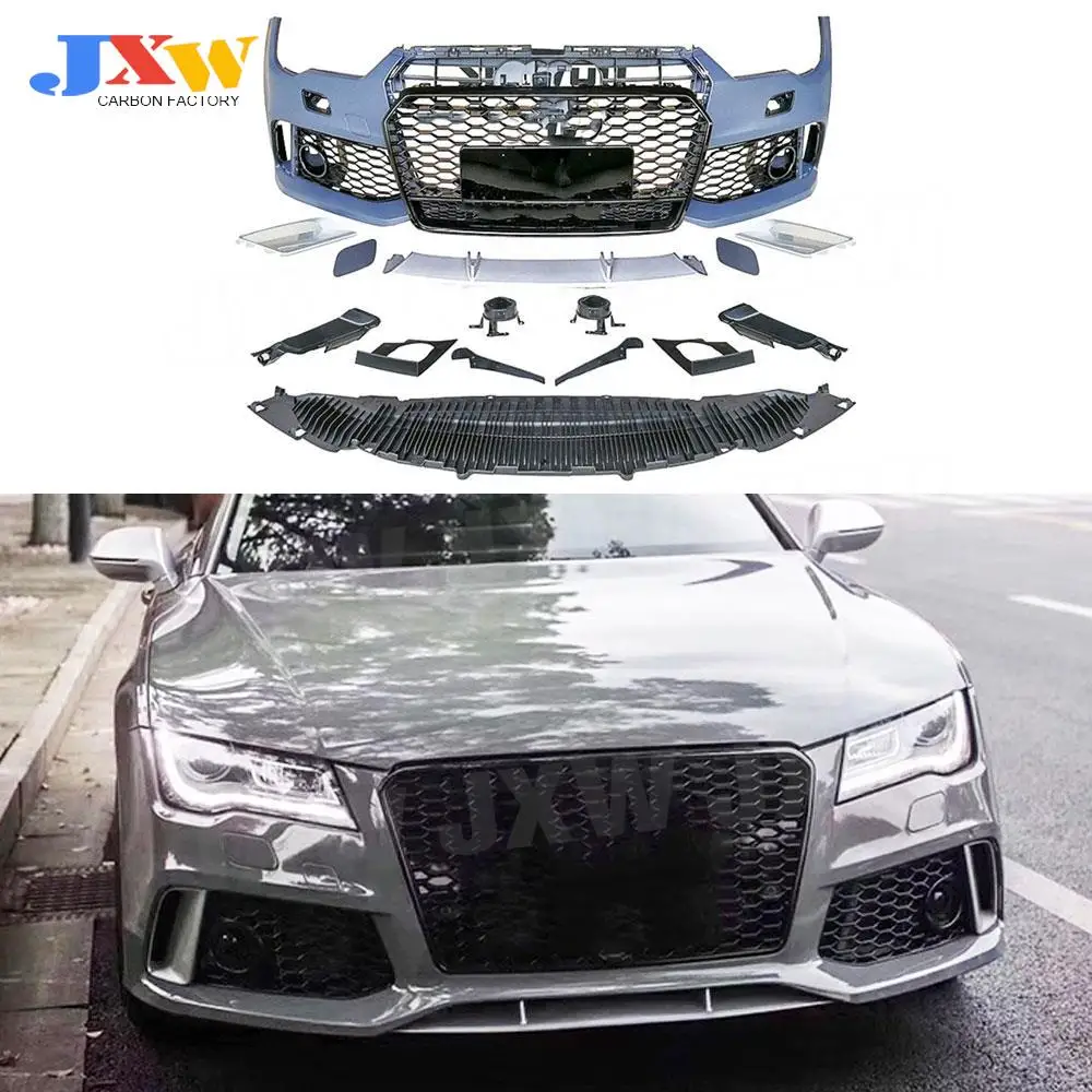 Комплект кузова из полипропилена неокрашенный автоматический передний бампер - Цена: 139080