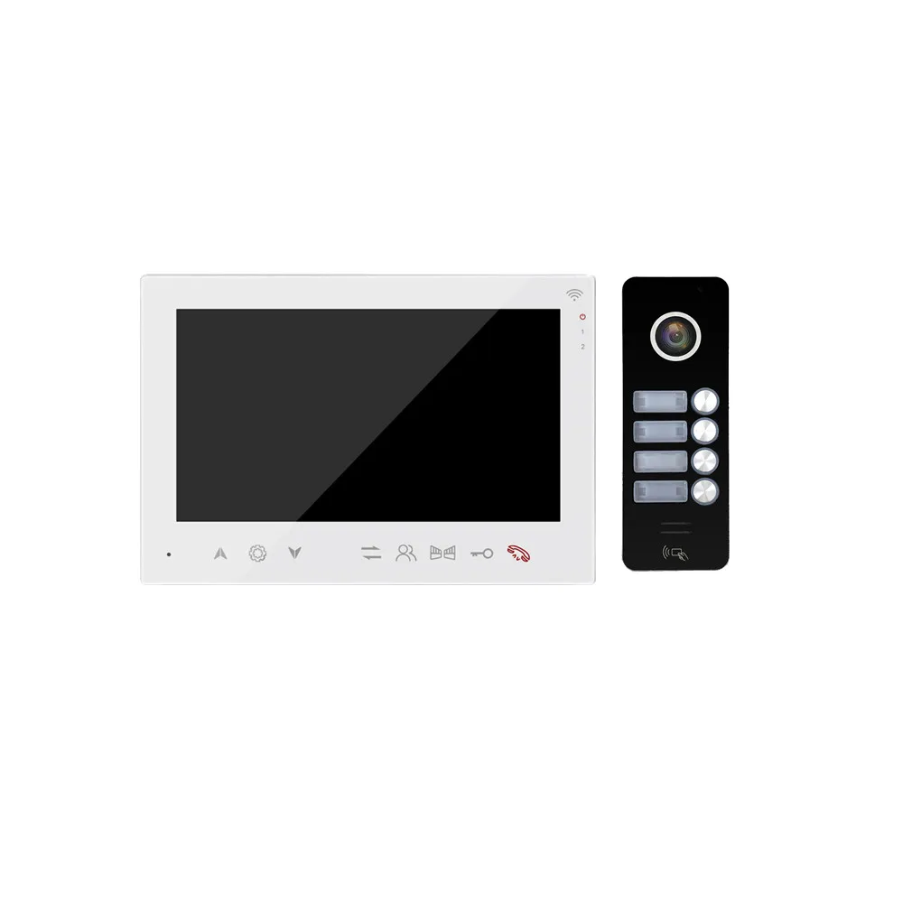 

Support tuya door viewer peephole camera wireless audio door bell intercom wifi digital touch screen video doorbell system