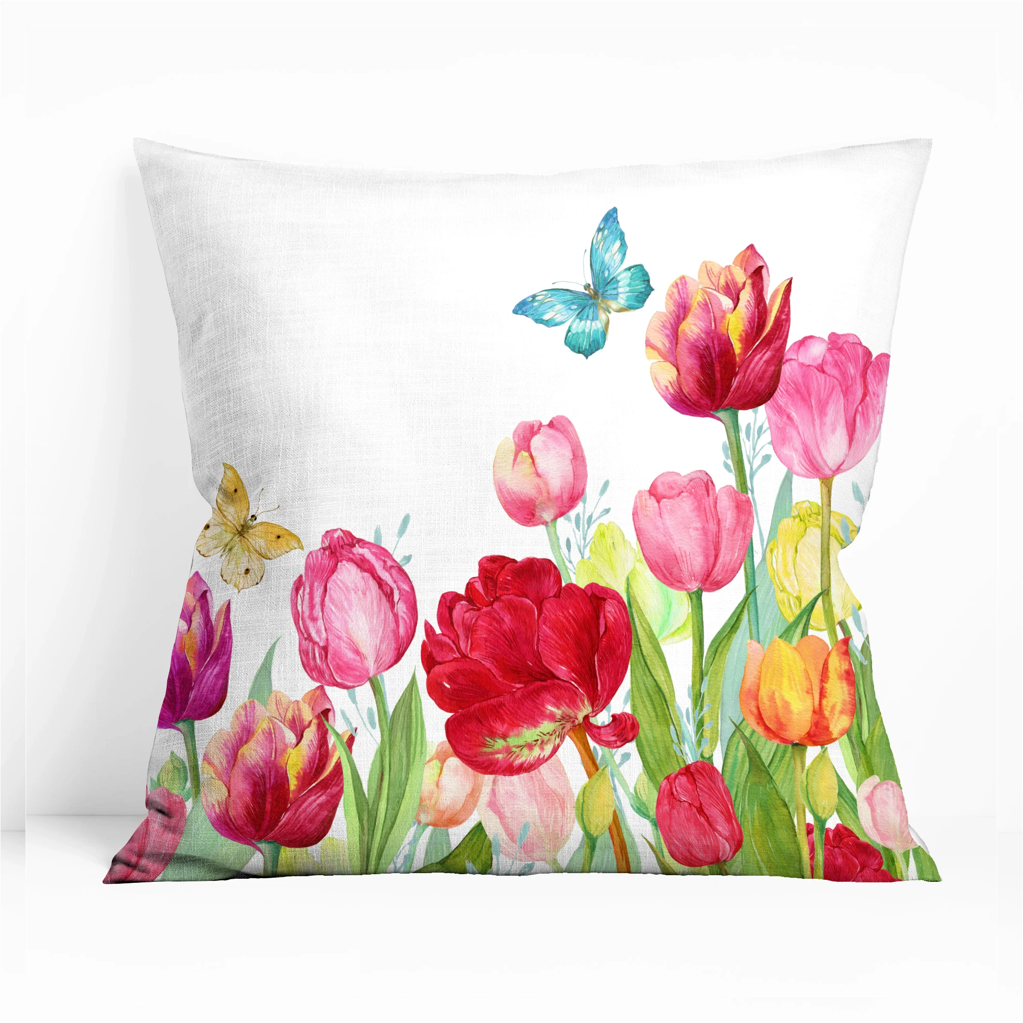 Наволочка 45х45 см ПОДУШКА ДОМАШНИЙ ДЕКОР Домашний текстиль садовая подушка