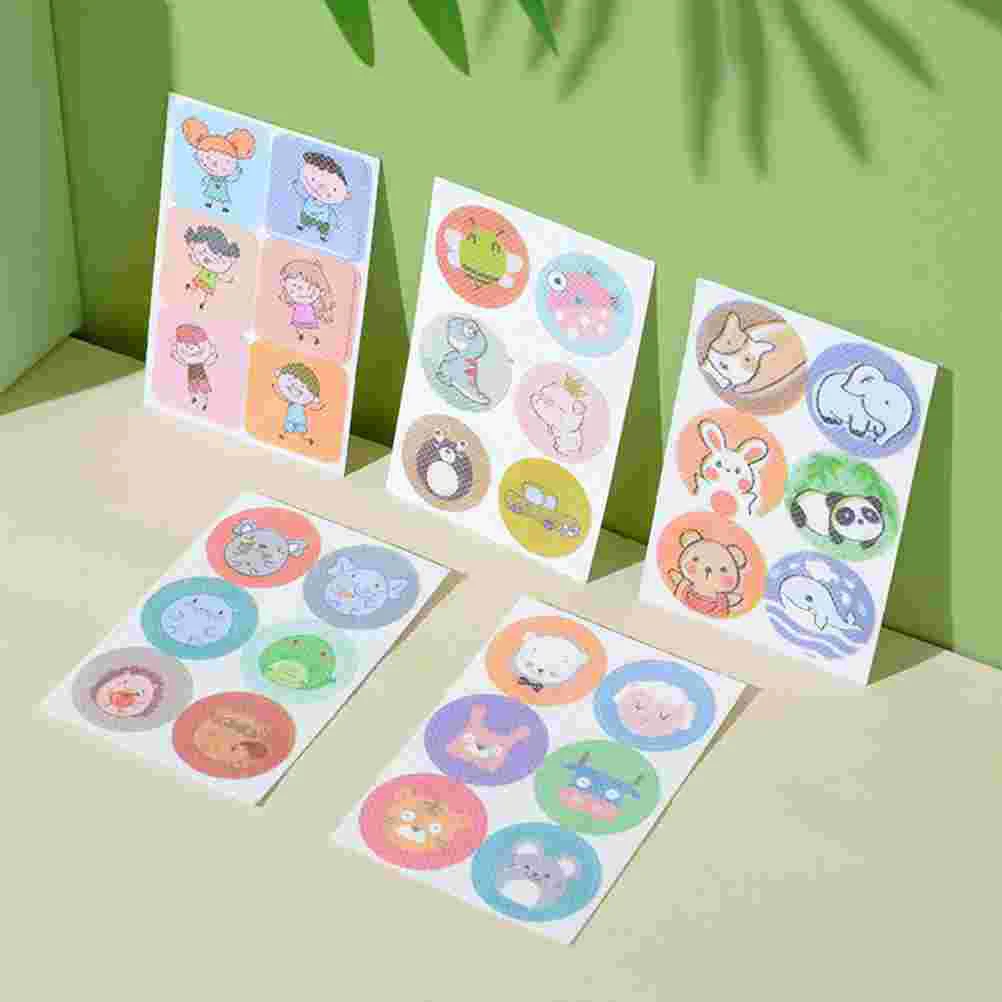 216 шт. наклейки от комаров защита насекомых противомоскитные с героями