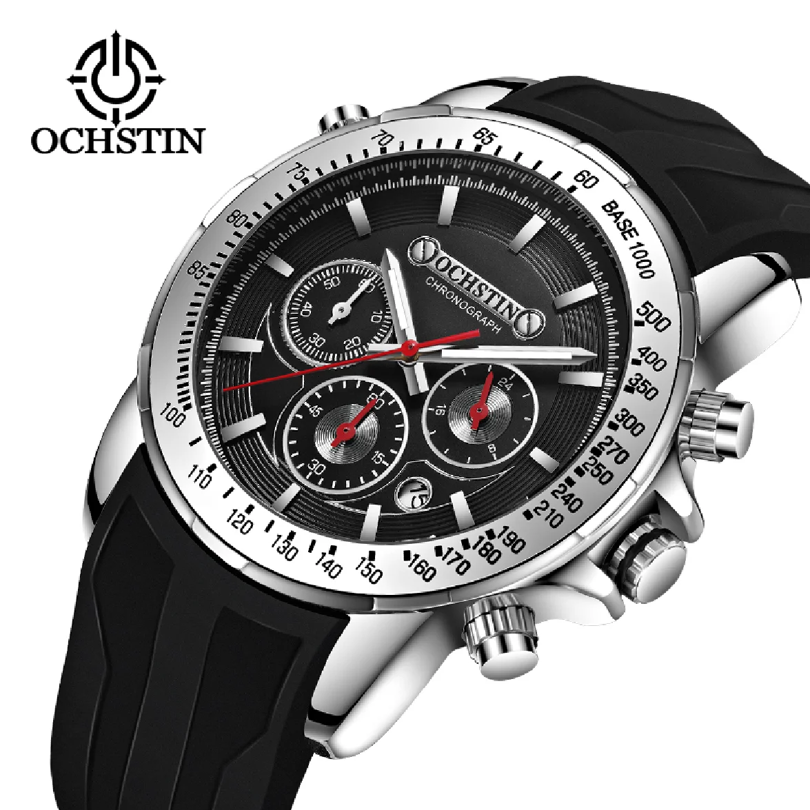 

OCHSTIN New Mens Watches Top Brand Luxury Quartz Wristwatch Clock Chronograph Waterproof Sport Watch for Men Relogio Masculino