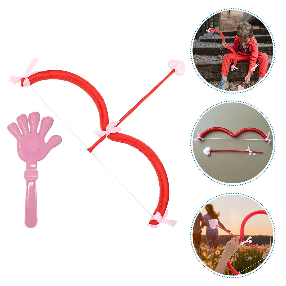 

Cupid Costume Valentine Cosplay Prop Goddess Props Bow Accessory Plastic Arrow Costumes