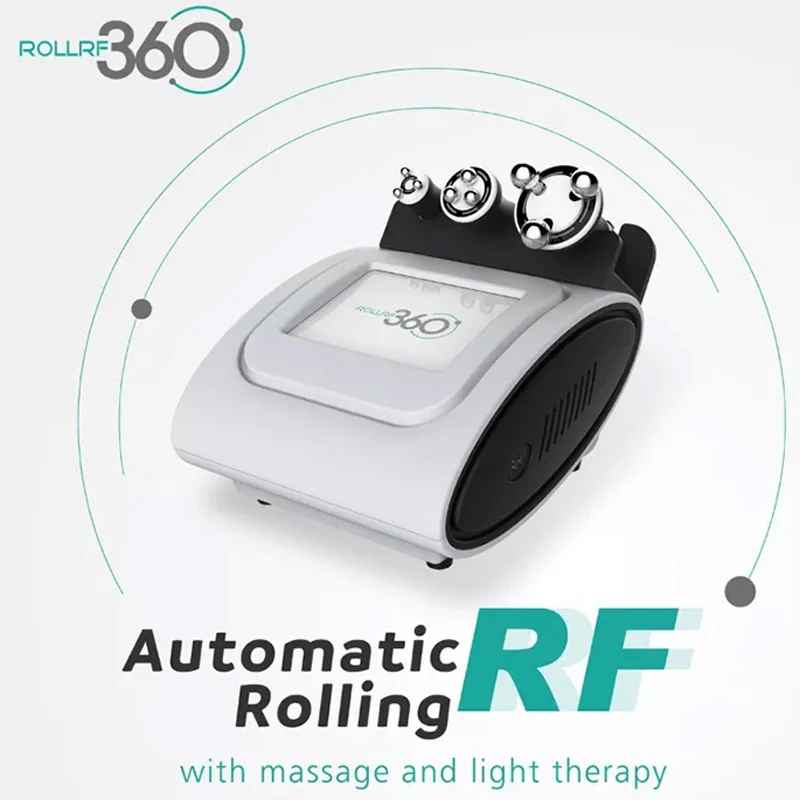

3 In 1 360 Rotation Roller Led Light Radio Frequency Slimming Massage Machine 3d Roller Face Massage Face Lifting Slim Beauty
