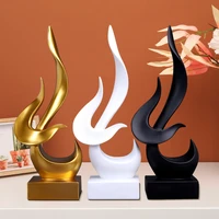 modern abstract sculpture home decoration accessories for living room office decoration decorative statues souvenirs for home