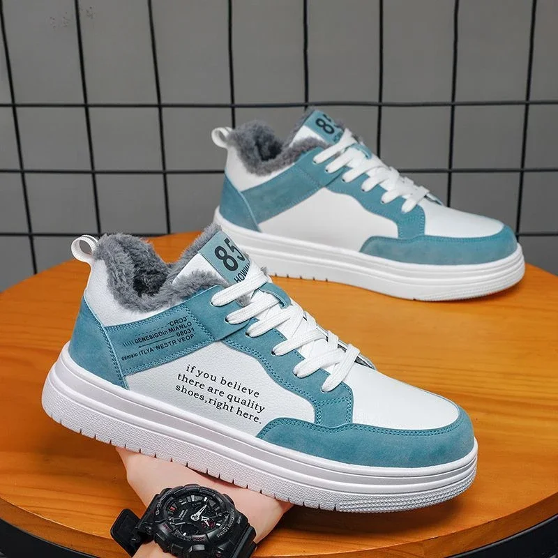 Зимние кроссовки для мужчин повседневная распродажа на шнуровке