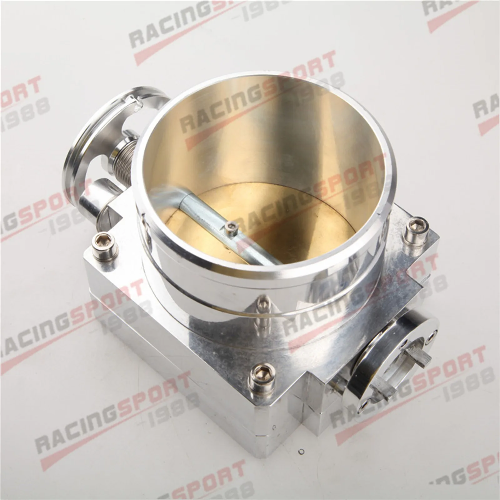 

Universal 100mm Intake Throttle Body For Toyota VQ35TPS CNC T6 Aluminum Silver