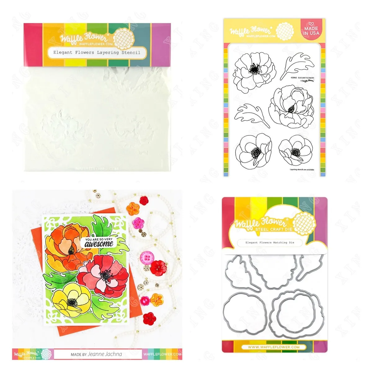 

New Flowers Metal Cutting Dies and Silicone Stamps Stencil for Scrapbooking Album Decoration Craft for Diy Greeting Card Making