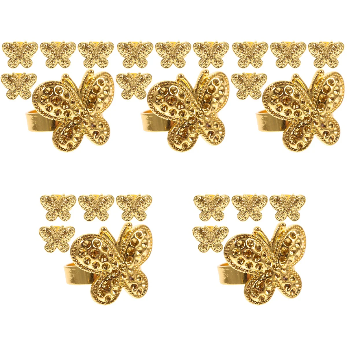 

25 Finger Ring Thimbles Convenient Covers Sewing Protectors Sewing Protectors for Handwork