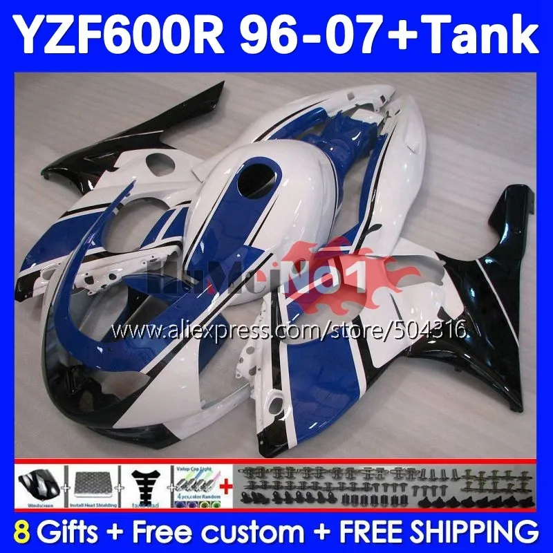 

OEM Thundercat For YAMAHA YZF 600R YZF-600R 39No.69 YZF600R 96 97 98 99 00 01 2002 2003 2004 2005 2006 2007 Fairing Blue Black