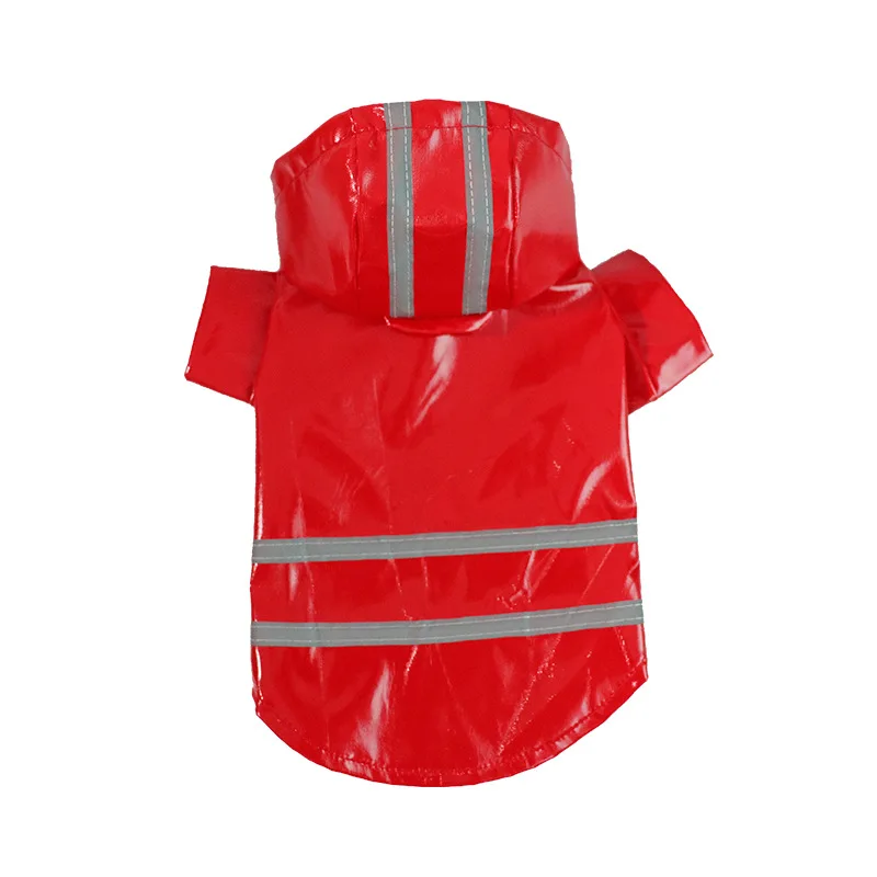 Фото Дождевик-S-XL из искусственной кожи, летний, водонепроницаемый, для щенков №5
