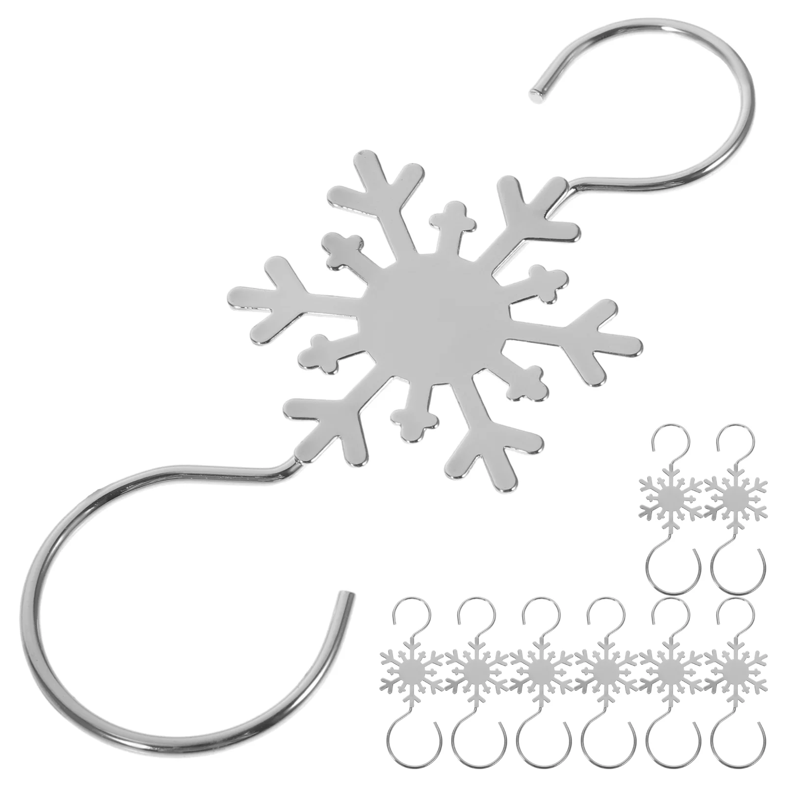 

Gift Hanger Xmas Hooks Metal Hanging Christmas Stocking Holders Reusable Mantel Clothes Rack