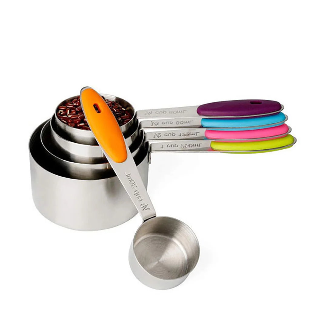 

5pcs Kitchen Baking Measuring Cup Set Scale Glass Cooking Measuring Cup Multi-Function Baking Set