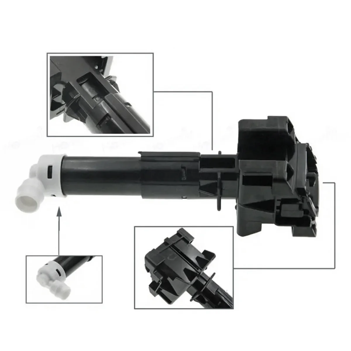 Форсунка для омывателя передней фары струйный насос головная лампа привод воды