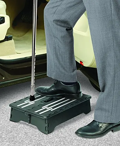 Portable Folding Step, Black