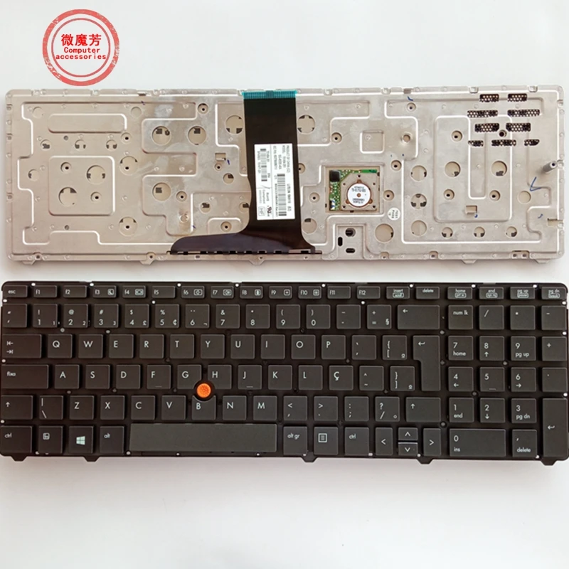 Клавиатура ноутбука BR для HP EliteBook 8760 8770 8770w Probook 8760W