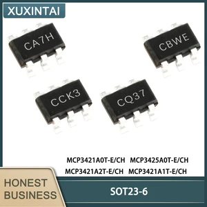 10Pcs/Lot MCP3421A0T MCP3425A0T MCP3421A2T MCP3421A1T-E/CH SOT23-6