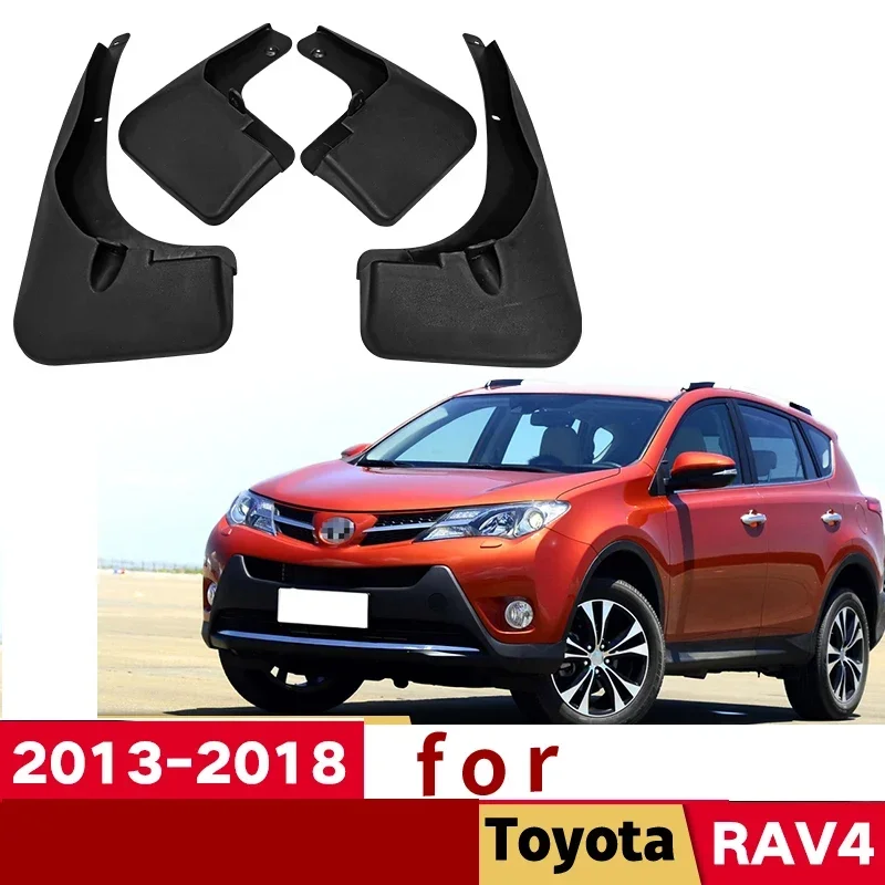 Брызговик для Toyota RAV4 2013-2018 XA40 брызговик на крыло аксессуары брызговиков 2014 2015 2016