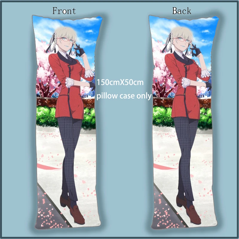 

Anime Dakimakura Body Pillow Case Kakegurui Momobami Kirari cover 150x50cm Home Decoration Pillowcases Printed long