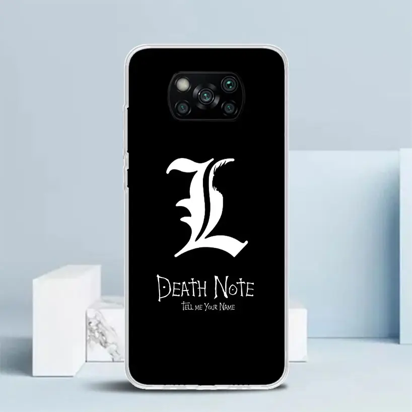 Фото Чехол N-Note D-Death Anime Ryuk с мягкой обложкой для Xiaomi Poco M8 M7 X7 X6 X5 Pro F7, Redmi 15 15C 13 13C 12 12C 10 10C с принтом №4