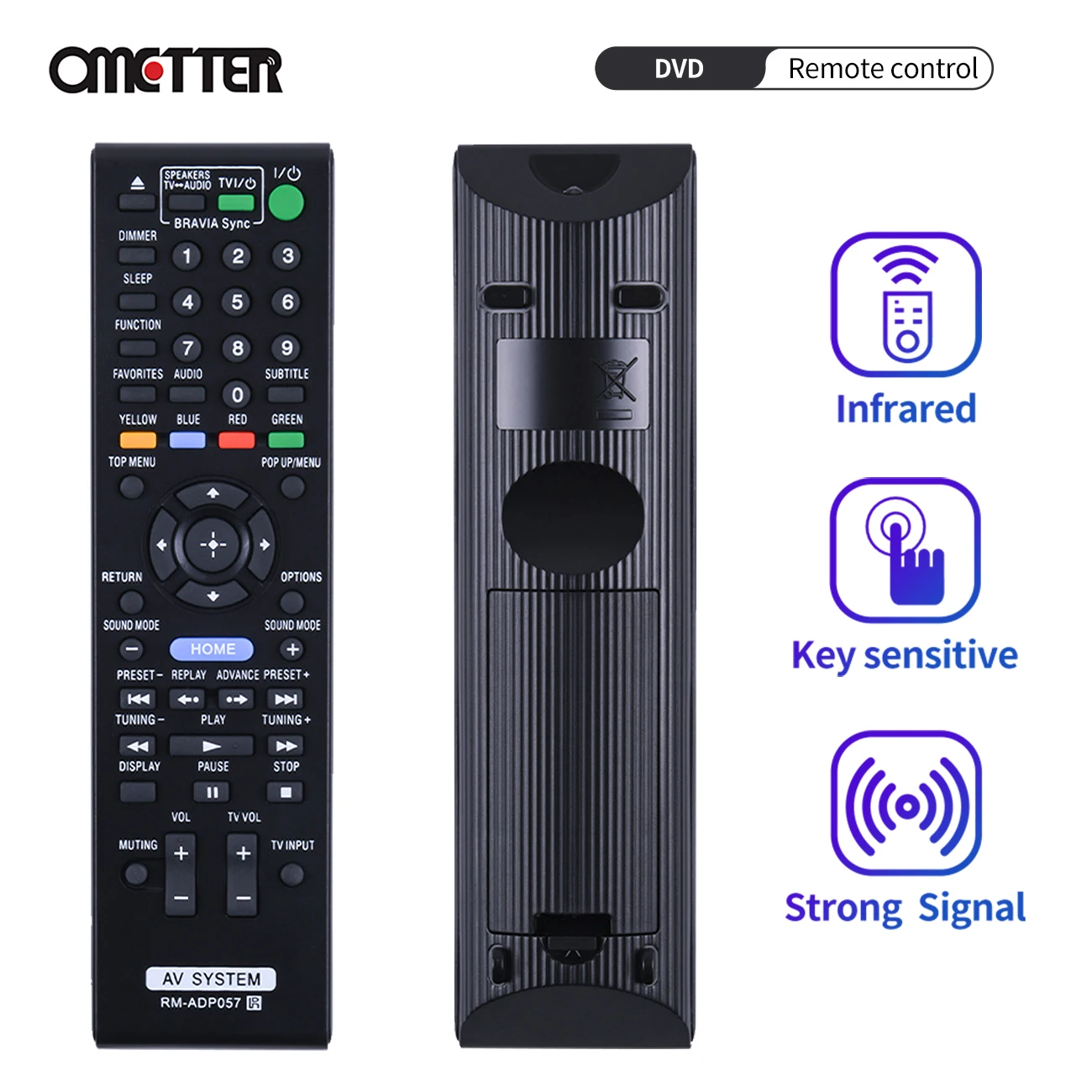 

NEW FOR SONY RM-ADP057 148943811 REMOTE CONTROL RMADP057 BDV-E580 BDV-E280 BDV-E880 BDV-E980 BDV-T58 Home Theater System