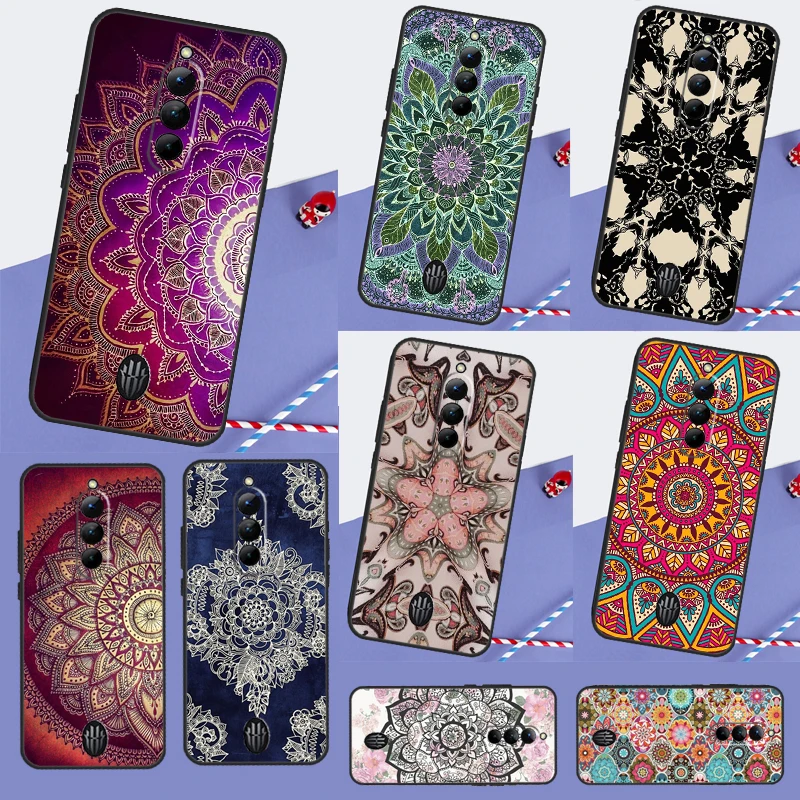 Чехол с тотемом цветком мандалы для Red Magic 10 8 9 Pro Plus 6 6S 7S 7 5G 6R RedMagic 9S 8S 10S Cover
