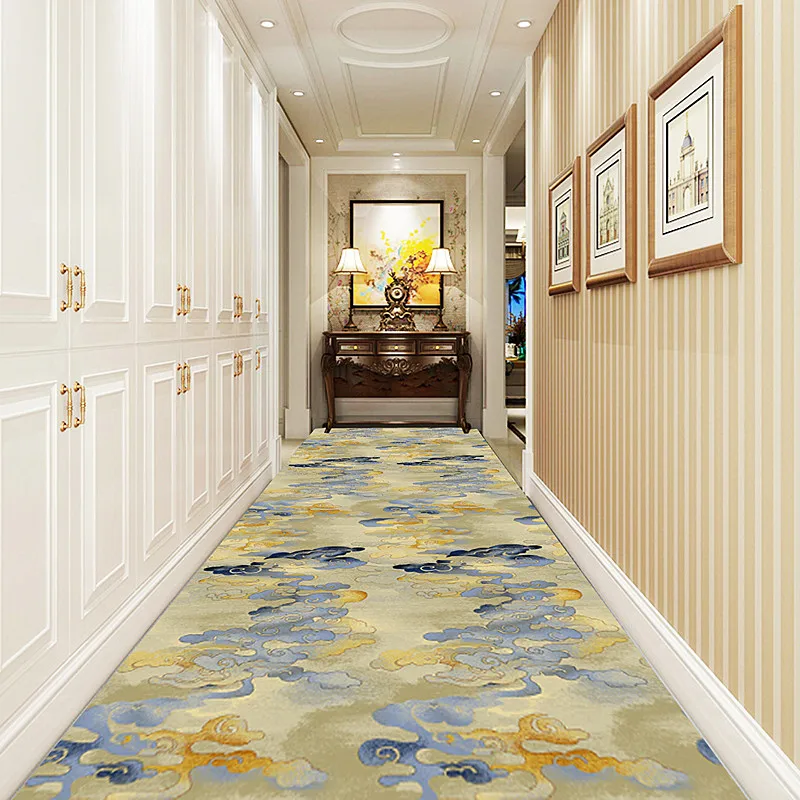 

Длинный ковер для дома, коридора, прихожей, сетчатый цветочный ковер для гостиной, молитвенные ковры для спальни, нескользящий кухонный коврик, напольный ковер