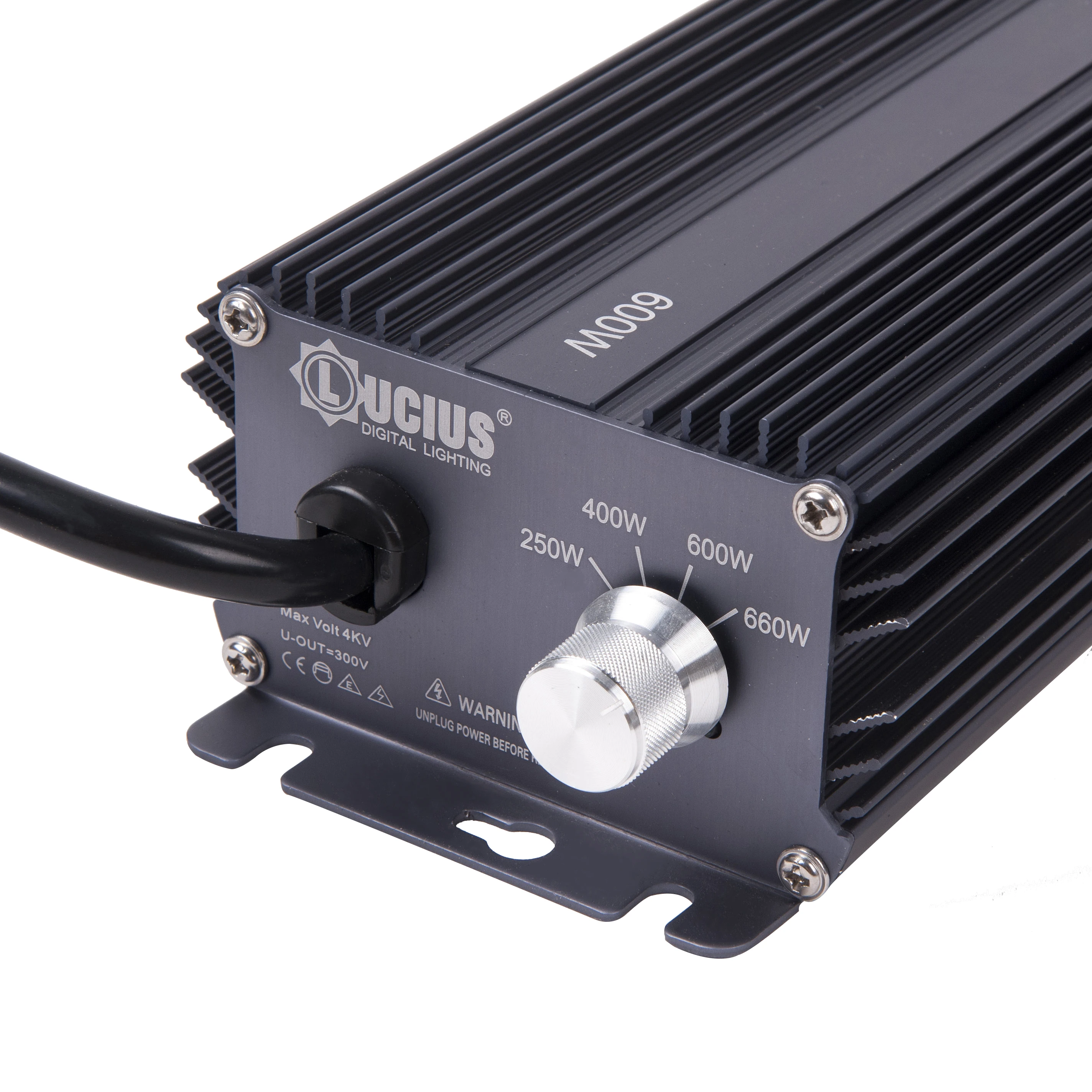 600W HPS Балласт выращивания света цифровой электронный регулируемый для ламп растений MH 250W 400W.