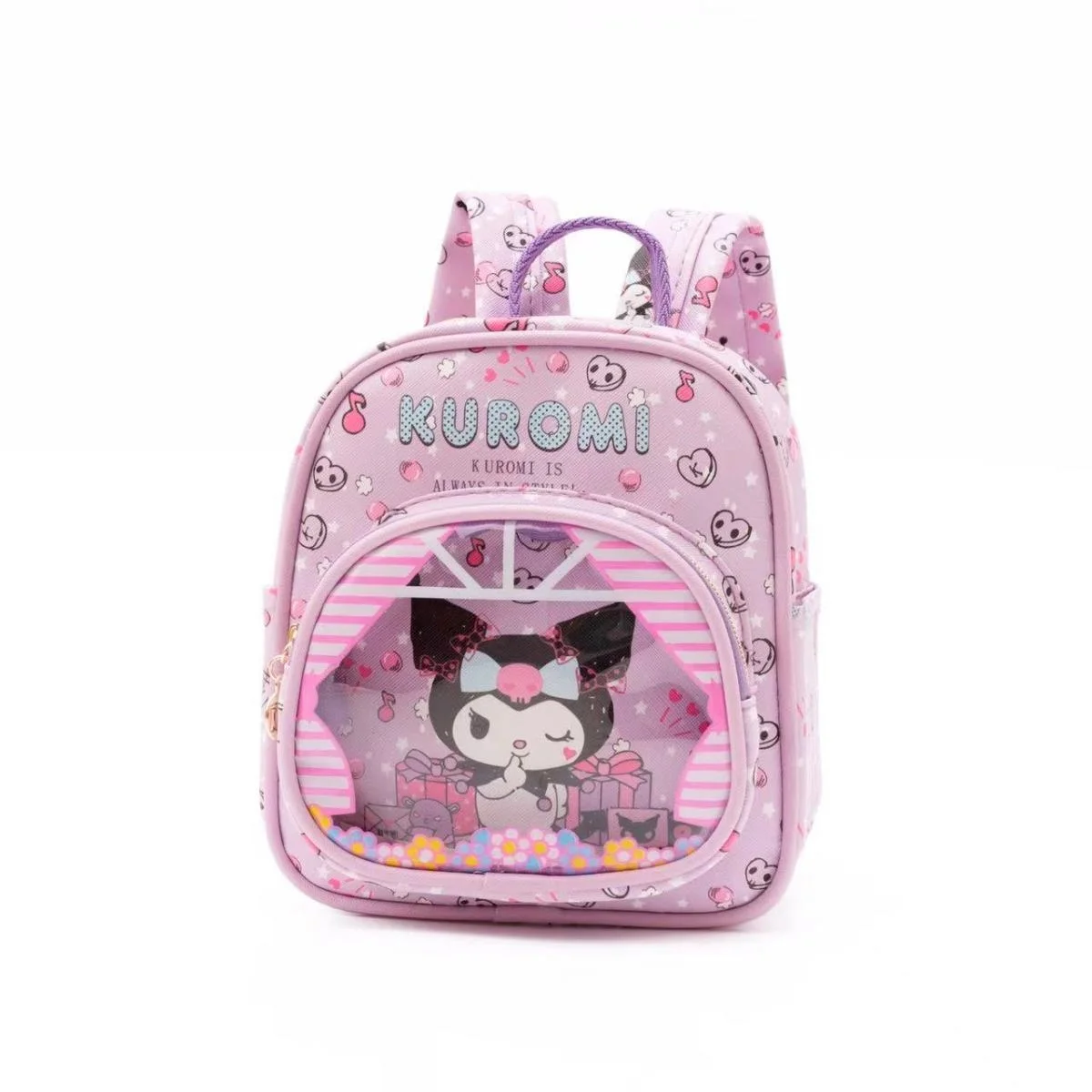 Mochila de Hello Kitty para niña Y2k Kuromi, bolso de hombro de...